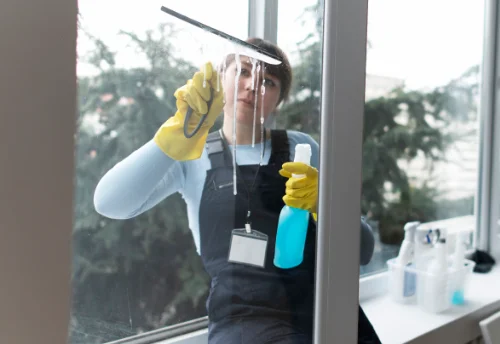 Nettoyage de vitres intérieures et extérieures à Bernay-Vilbert